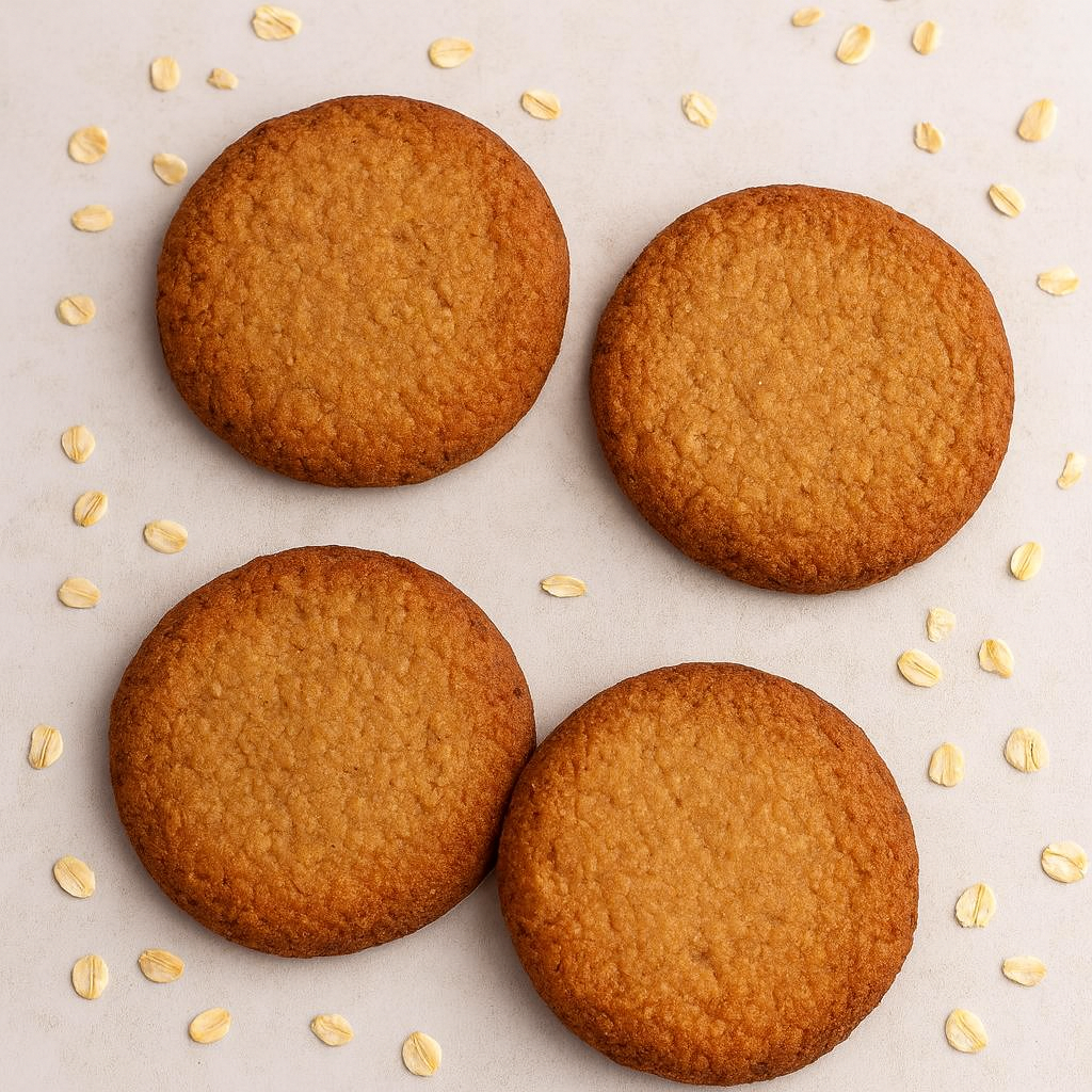 Caja de 6 Galletas – Crunchy Oat & Almond Cookies (Tasting Box)