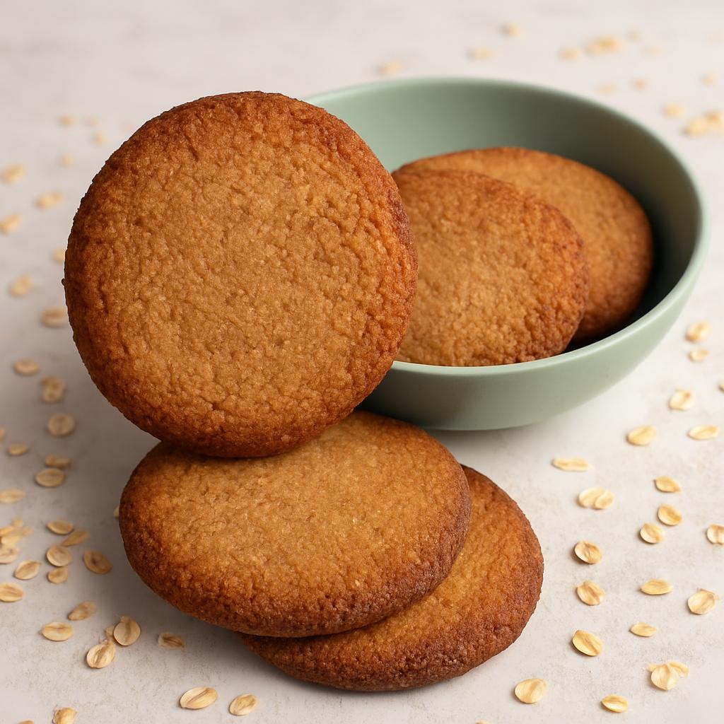 Caja de 12 Galletas – Crunchy Oat & Almond Cookies (Sharing Box)