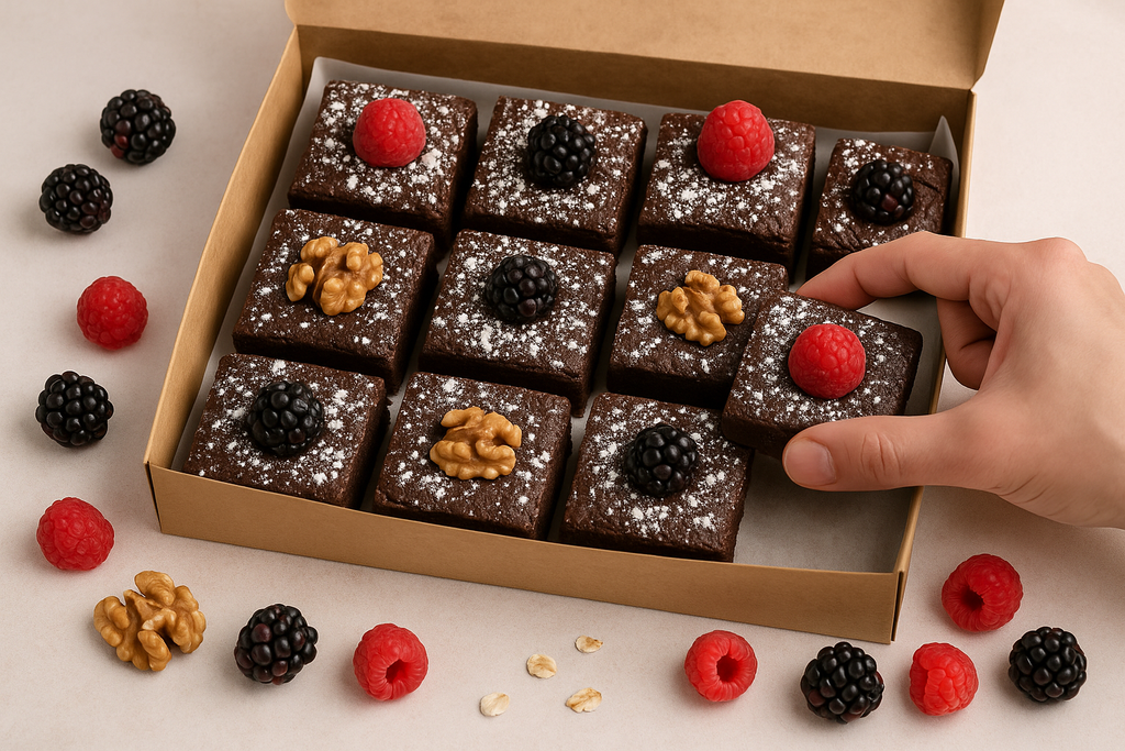 Caja de 12 Brownies – Celebration Box