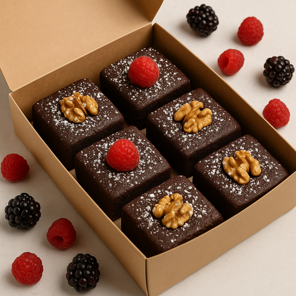 Caja de 6 Brownies – Sweet Moments
