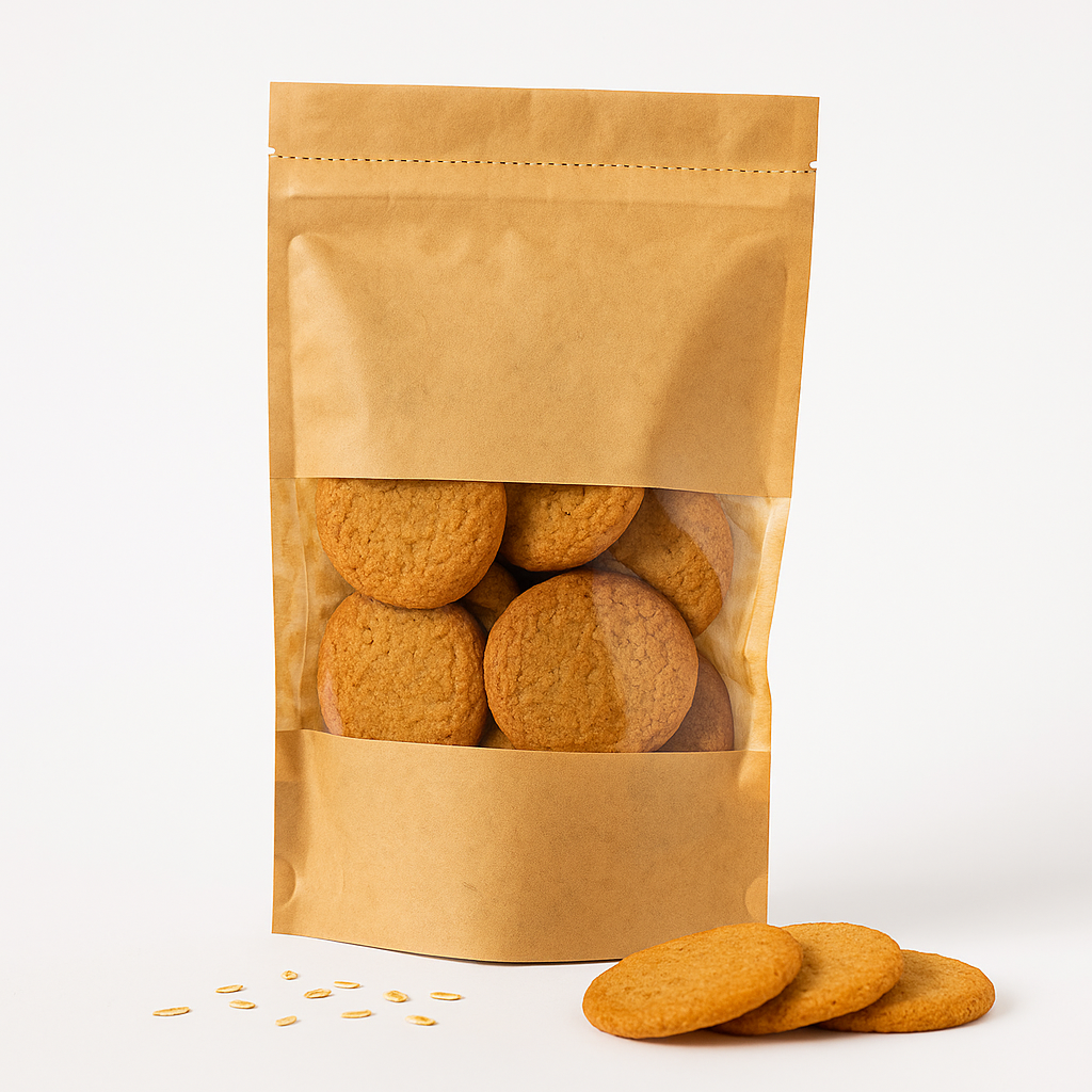 Bolsa de 24 Galletas – Crunchy Oat & Almond Cookies (Family Pack)